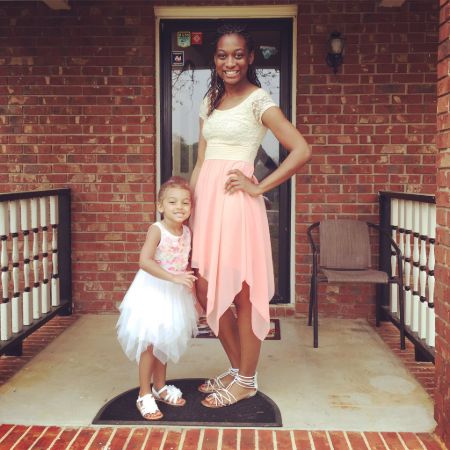 Angela Victoria Johnson with her daughter Chloe Chrisley.